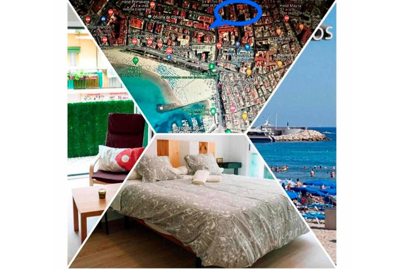 Centralmar Centro Superior Apartaments Benidorm Exteriér fotografie